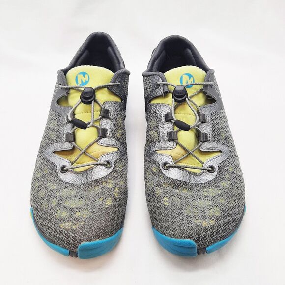 Merrell Gray and Yellow Athletic Shoes - Picture 2 of 9